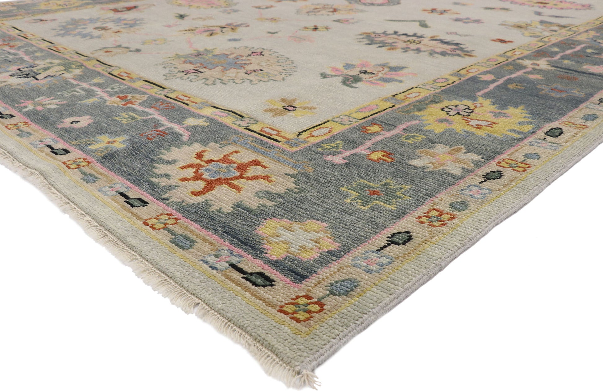 9 x 13 Oushak Rug 77389