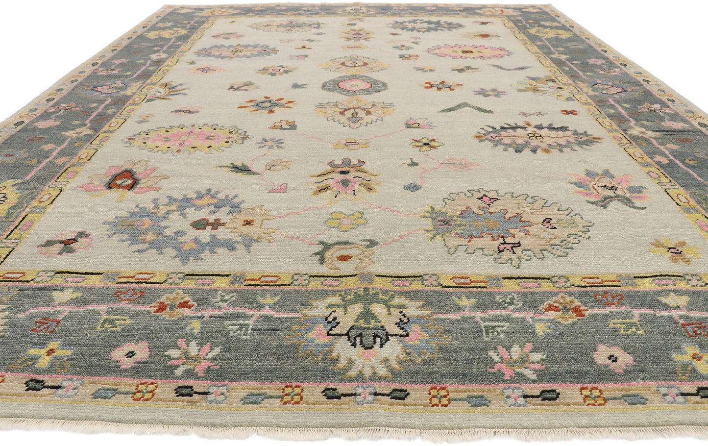 9 x 13 Oushak Rug 77389