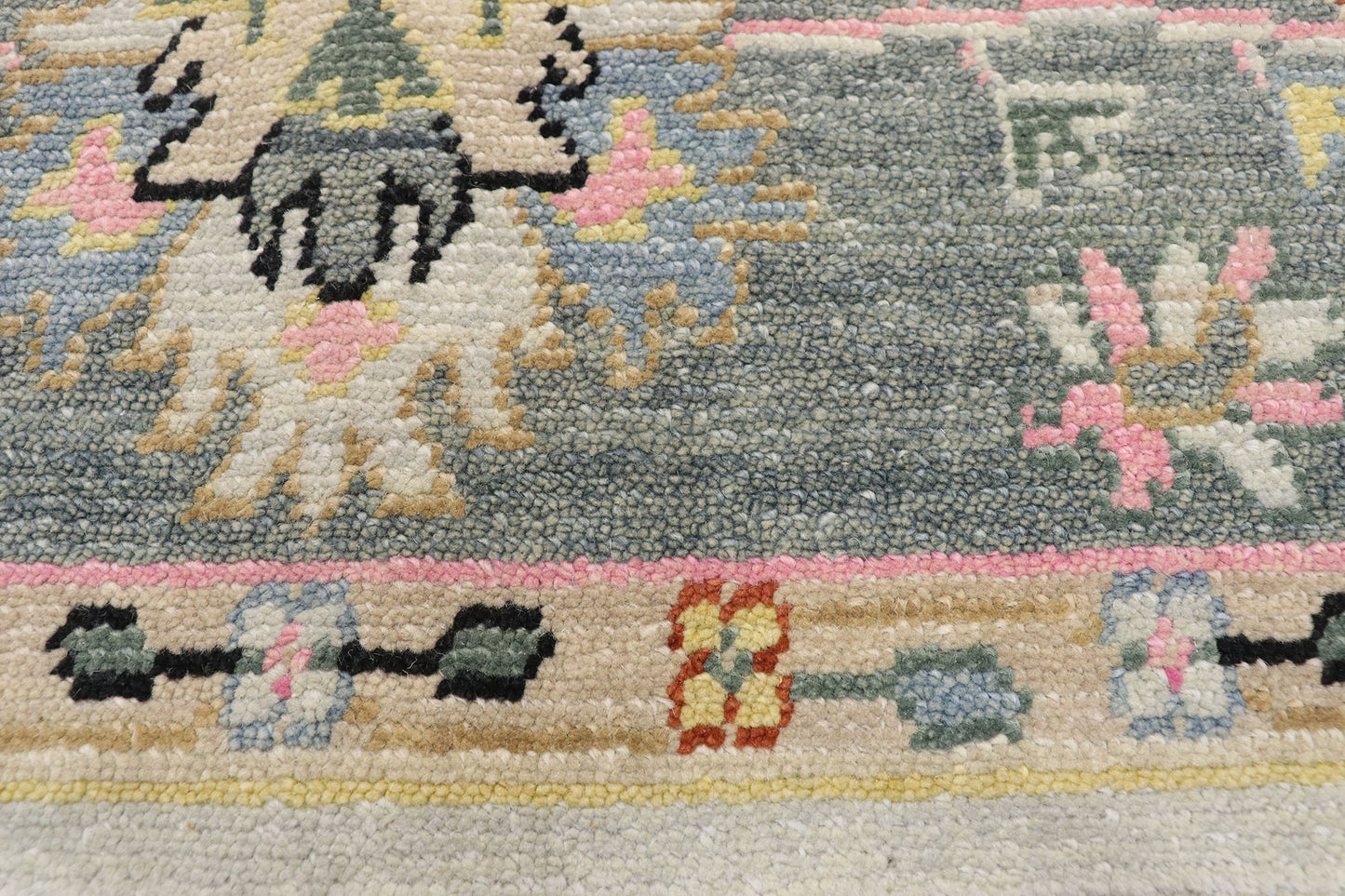 9 x 13 Oushak Rug 77389