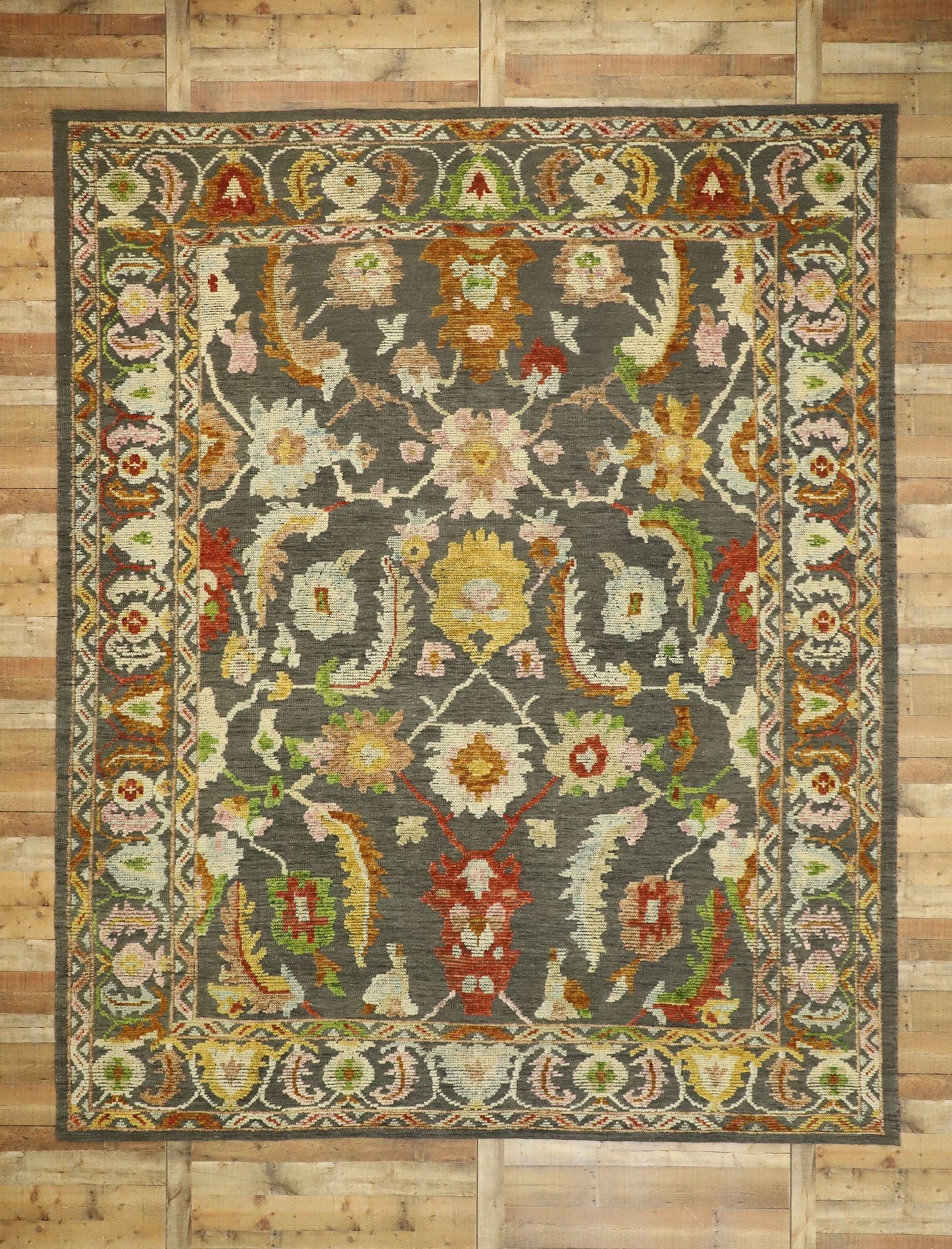 11 x 13 Oushak High-Low Rug 30518