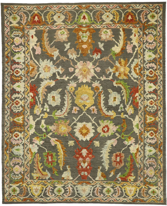11 x 13 Oushak High-Low Rug 30518