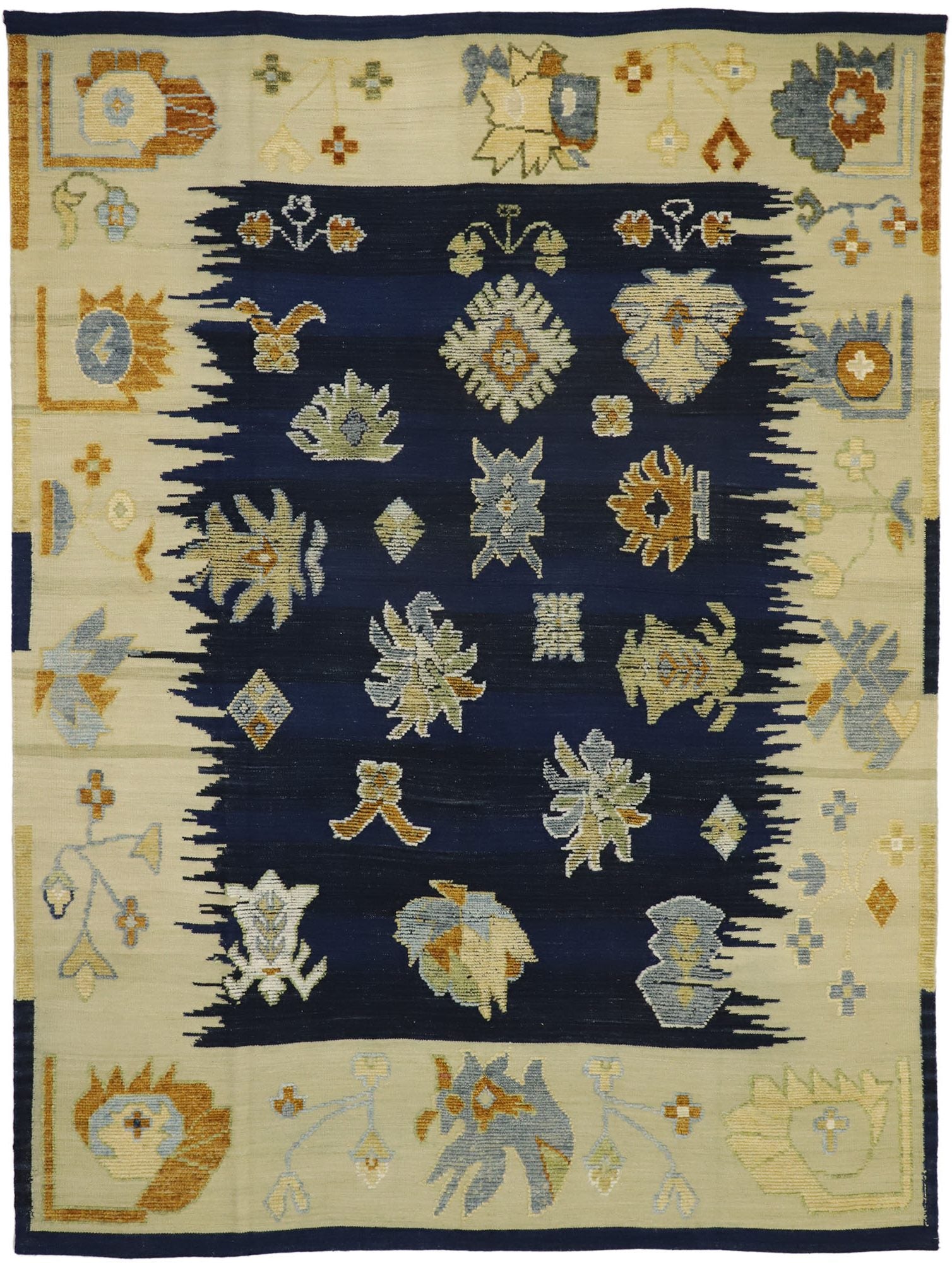 10 x 13 Oushak High-Low Rug 30520