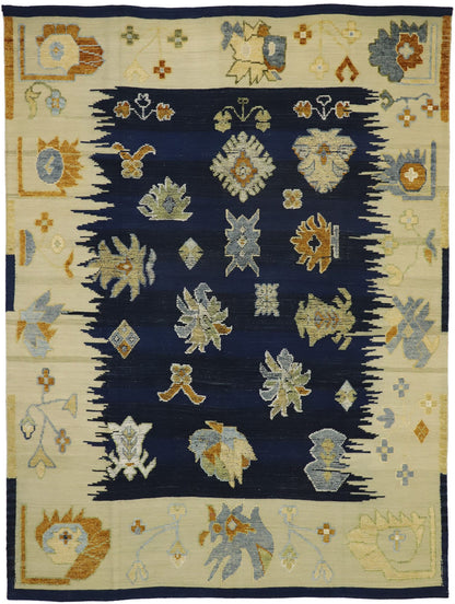 10 x 13 Oushak High-Low Rug 30520