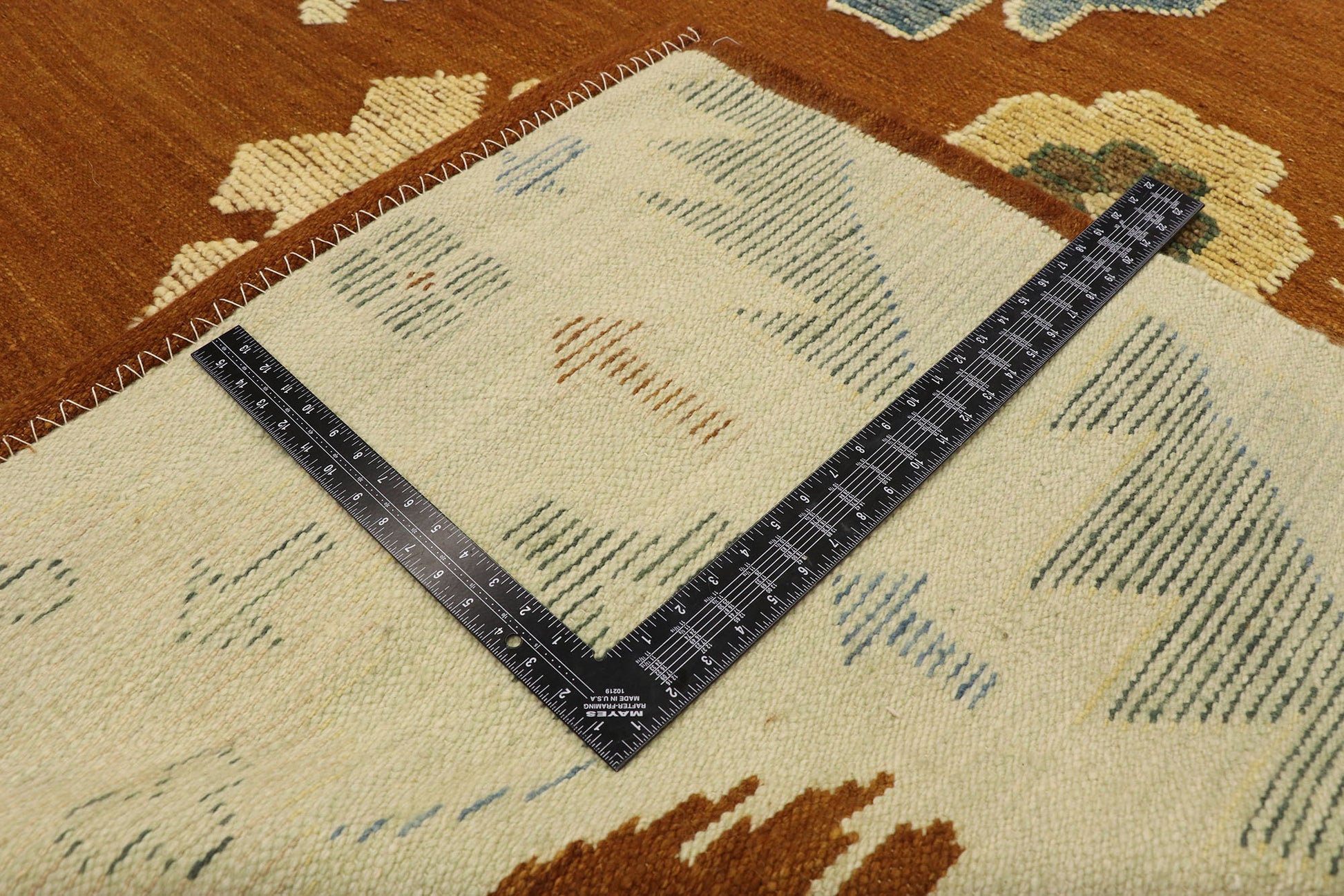 12 x 15 Contemporary Oushak Souf Rug 30521