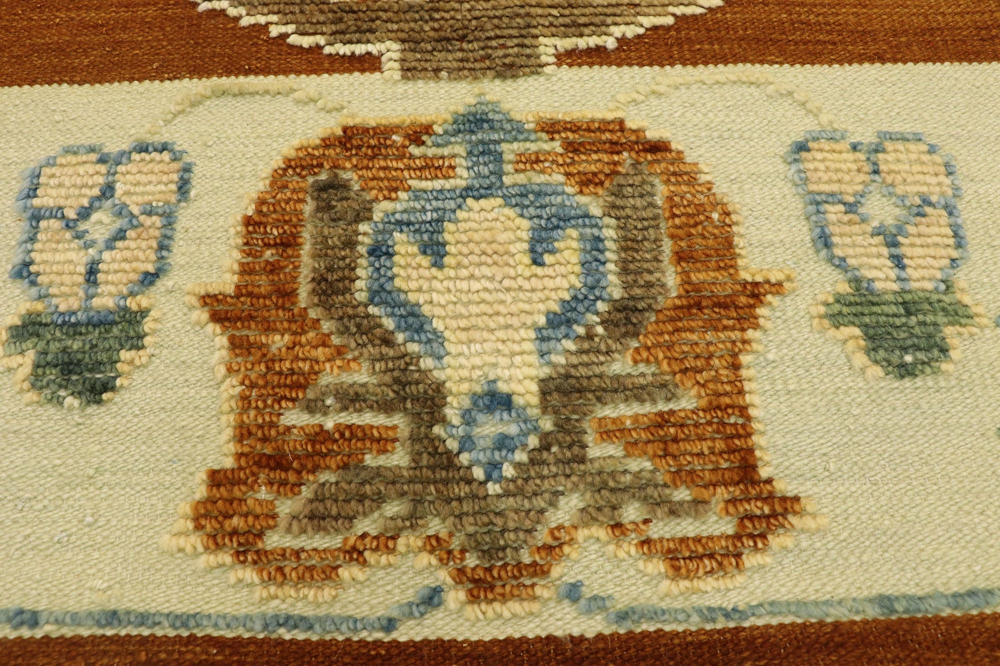 12 x 15 Contemporary Oushak Souf Rug 30521