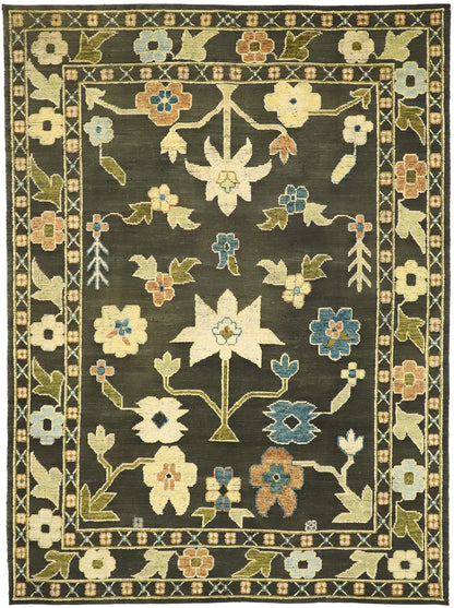 10 x 14 Contemporary Oushak Souf Rug 30522