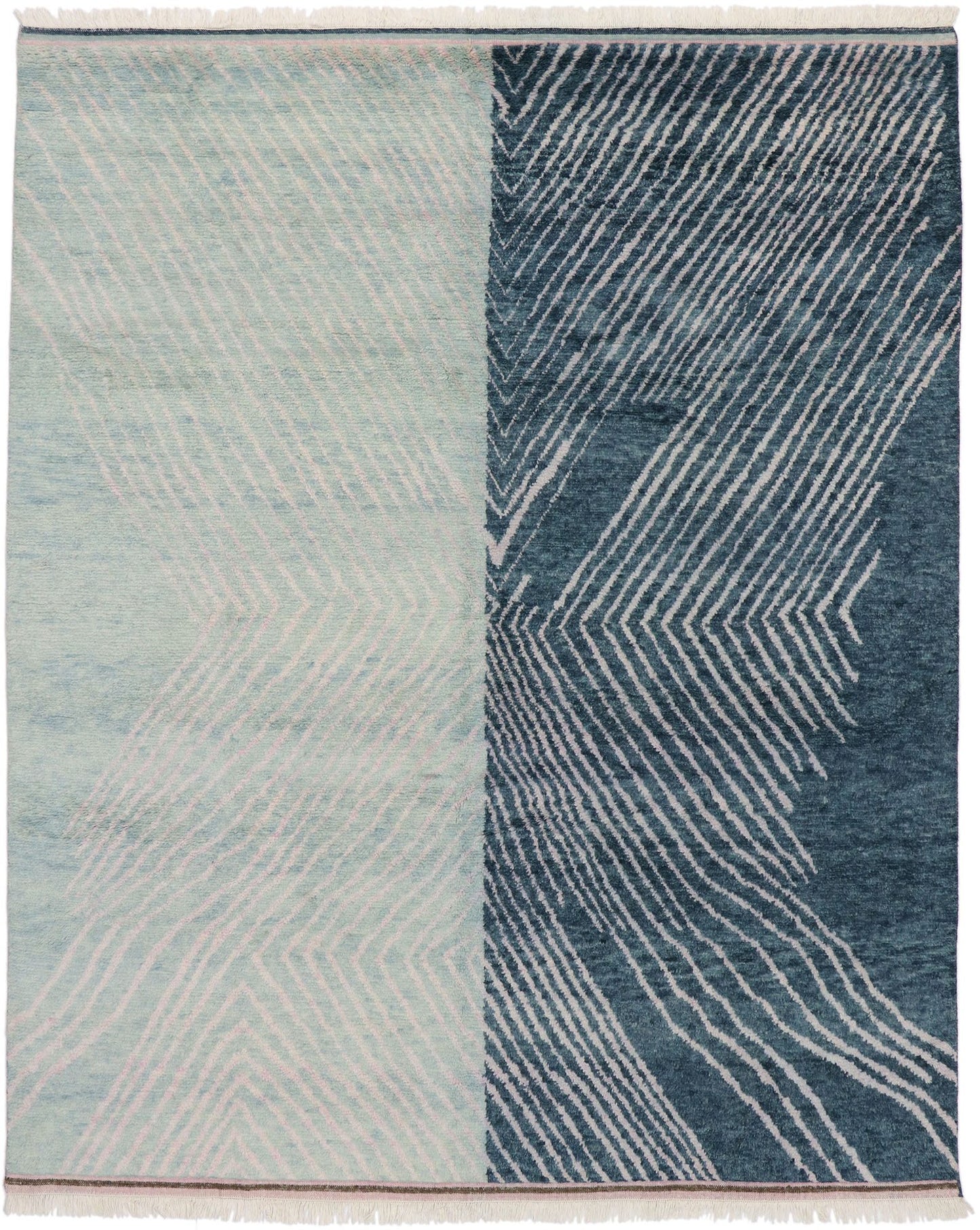 8 x 10 Contemporary Moroccan Rug 30529