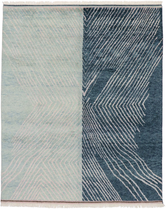 8 x 10 Contemporary Moroccan Rug 30529