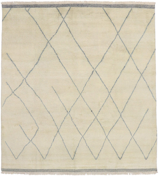 9 x 10 Modern Moroccan Rug 30530