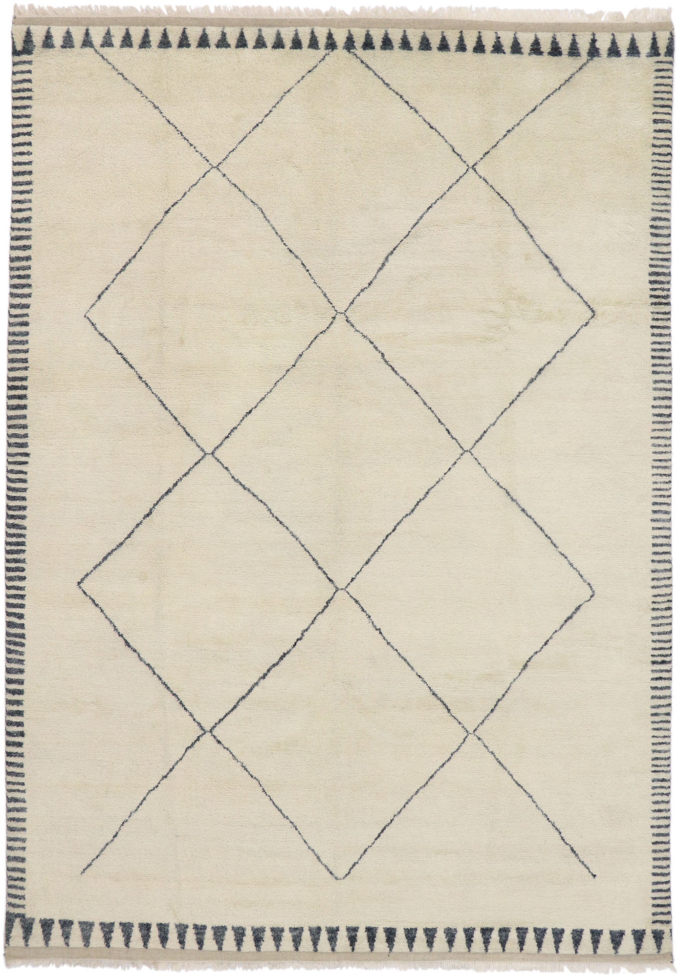 9 x 13 Modern Moroccan Rug 30532