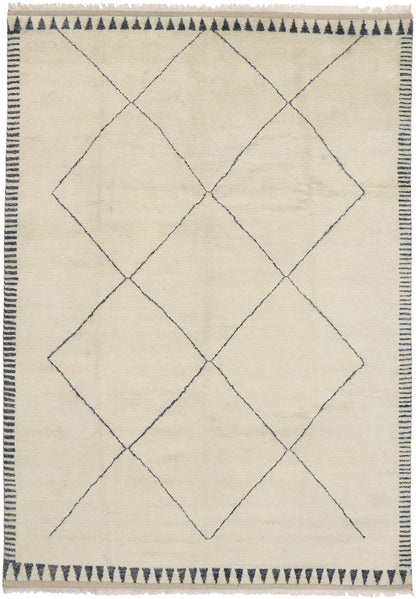 9 x 13 Modern Moroccan Rug 30532