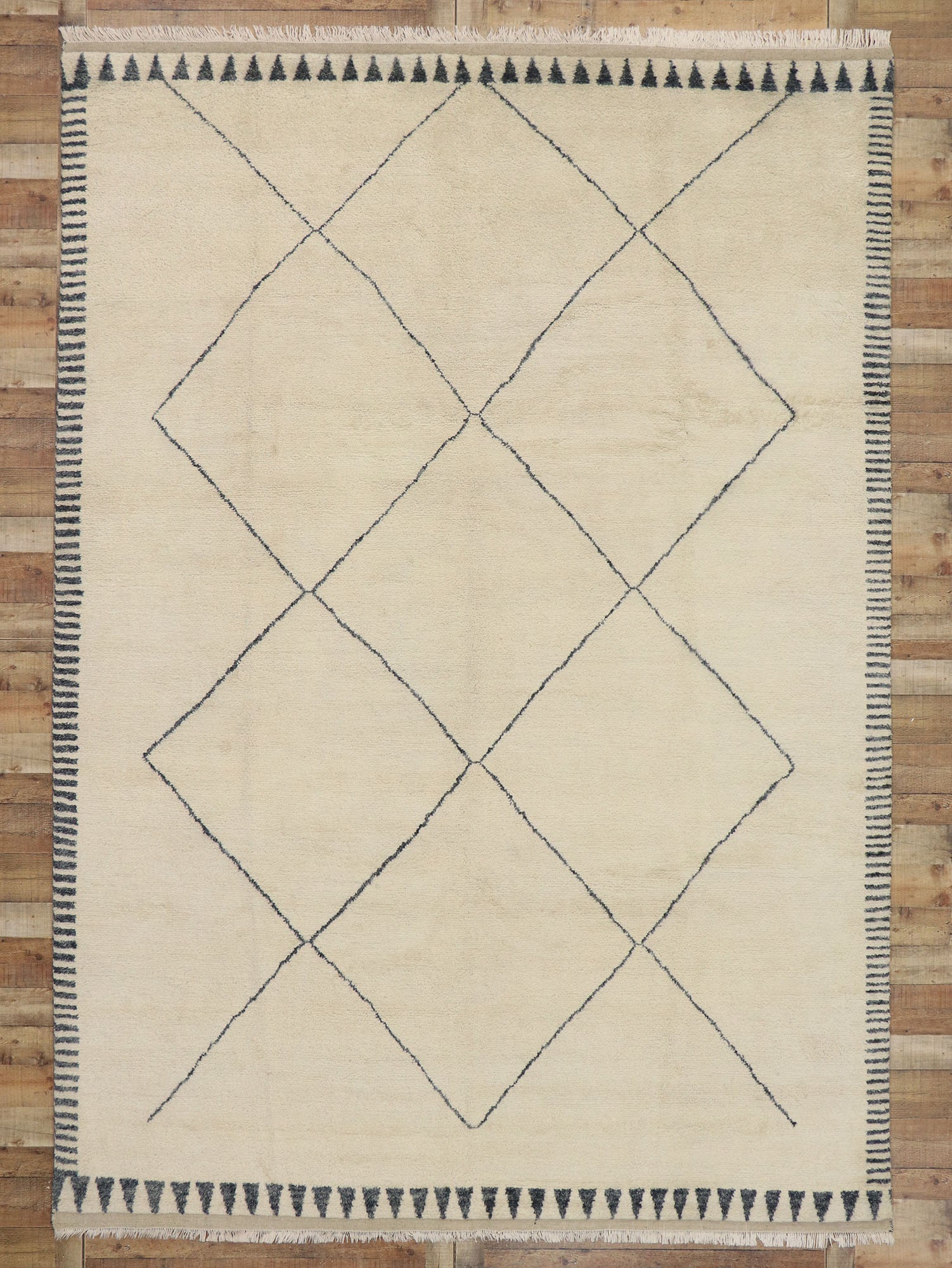9 x 13 Modern Moroccan Rug 30532