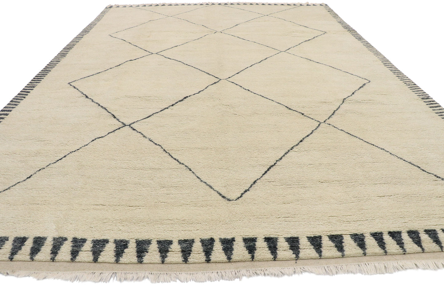 9 x 13 Modern Moroccan Rug 30532