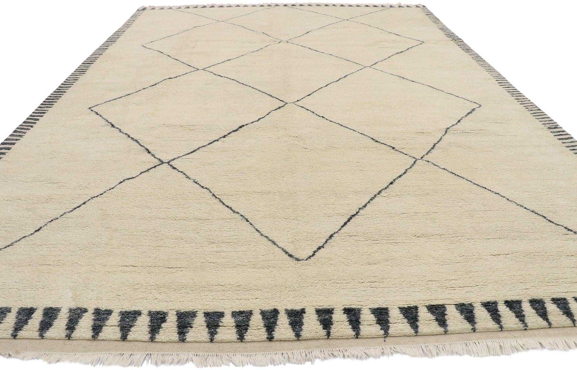 9 x 13 Modern Moroccan Rug 30532