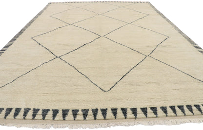 9 x 13 Modern Moroccan Rug 30532