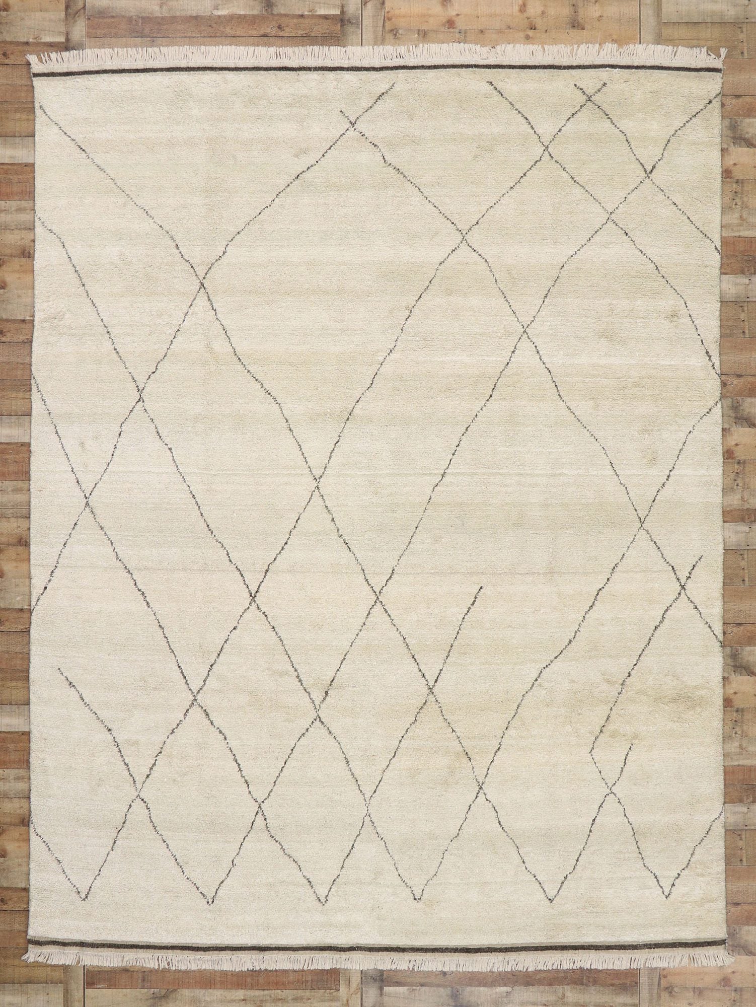 10 x 13 Contemporary Moroccan Rug 30533