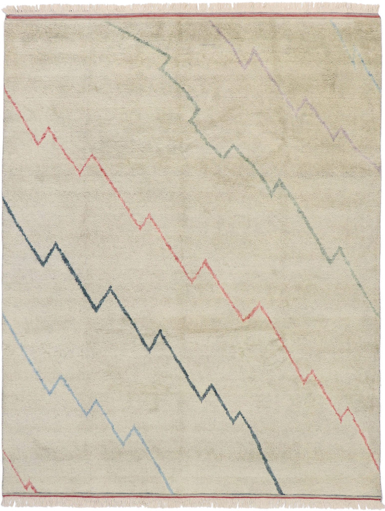 8 x 10 Modern Moroccan Rug 30534