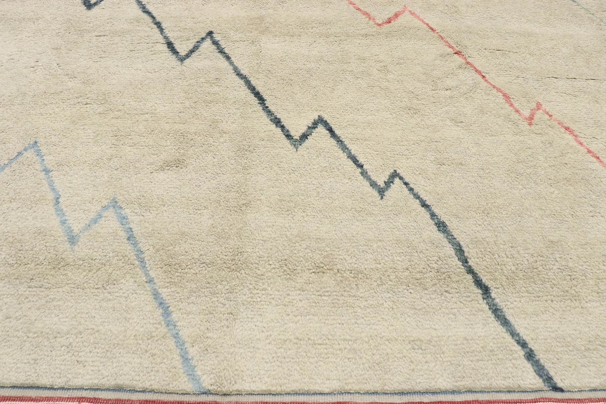 8 x 10 Modern Moroccan Rug 30534