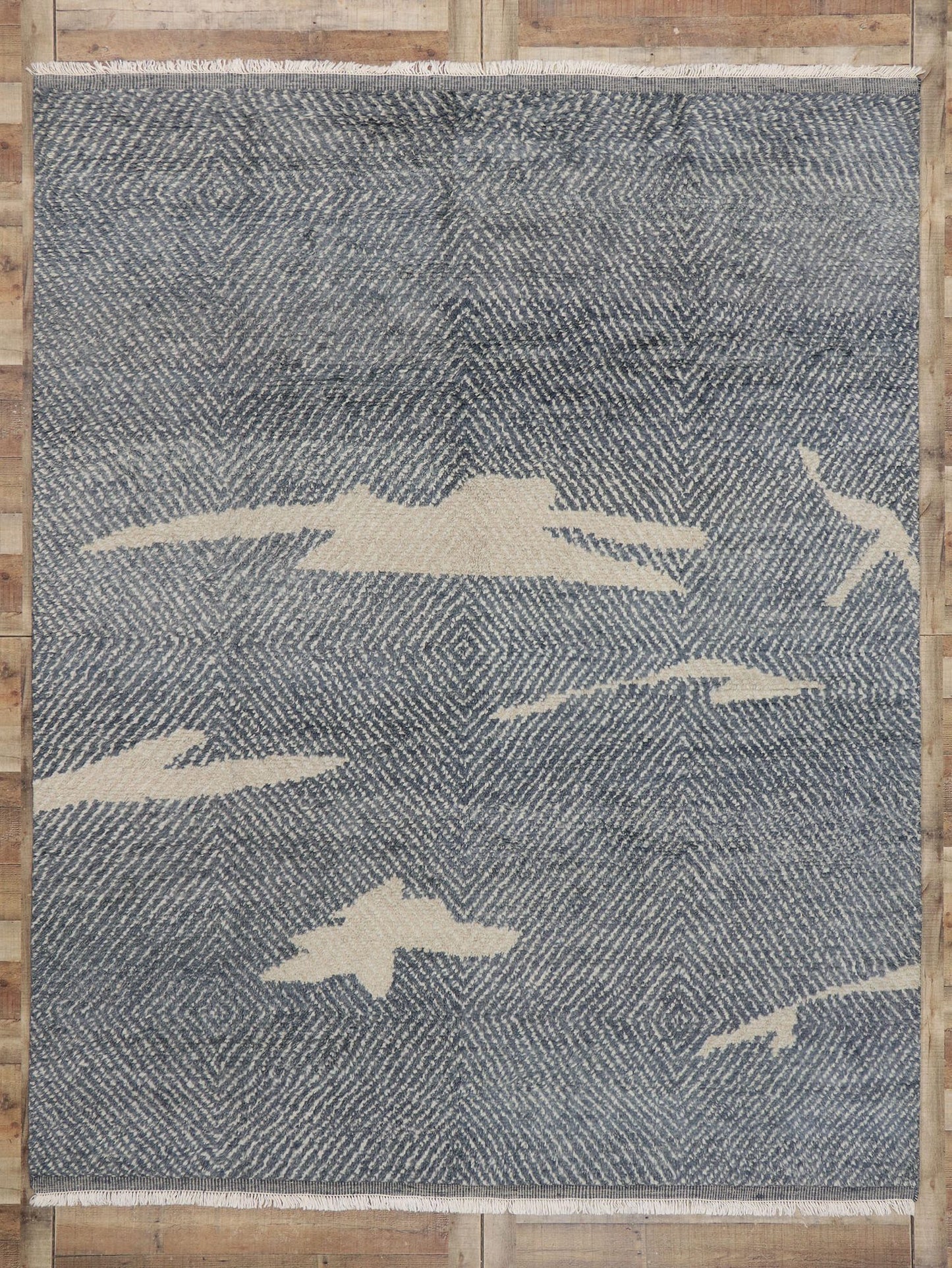 8 x 11 Contemporary Moroccan Rug 30538