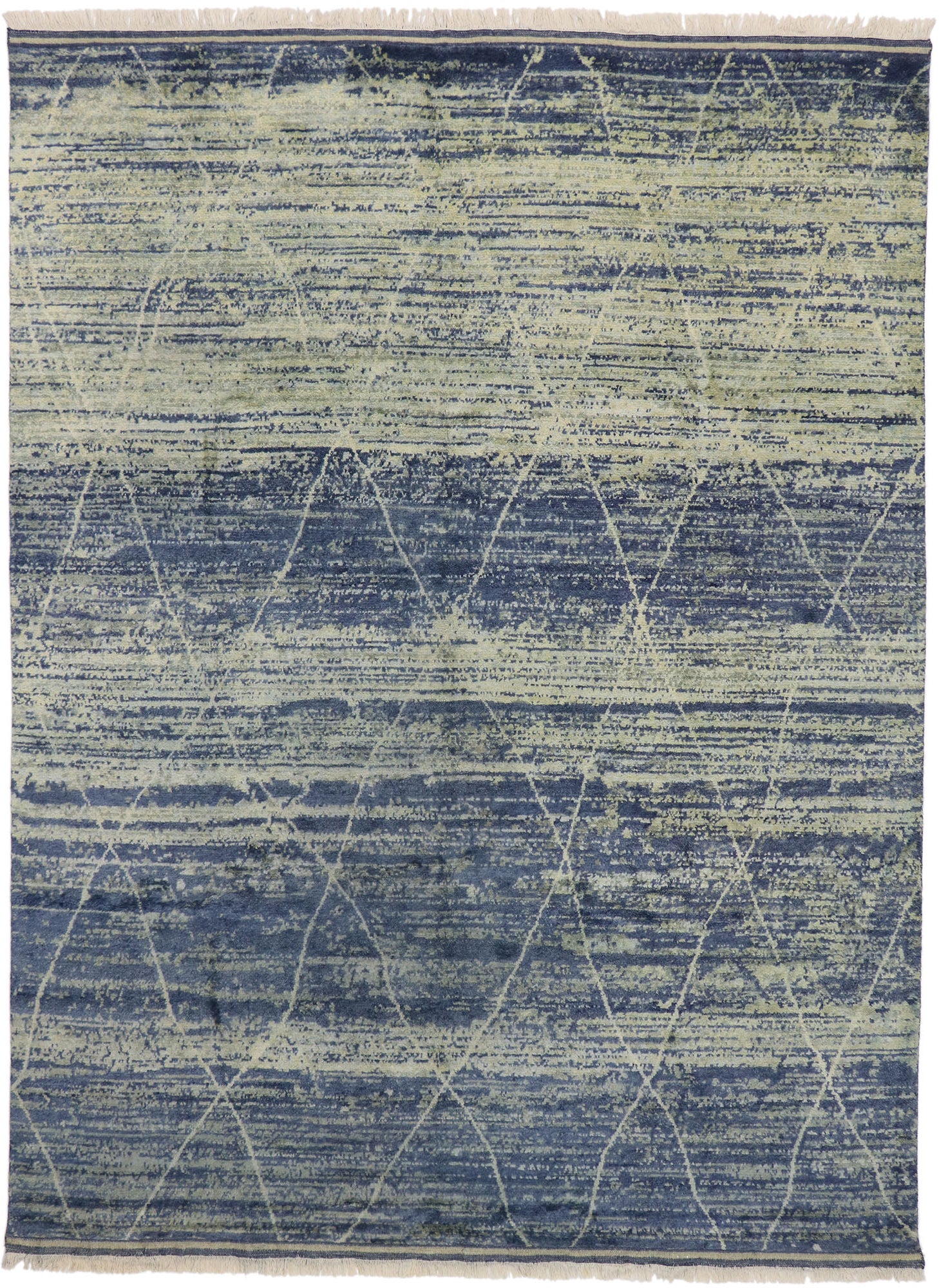 9 x 12 Contemporary Moroccan Rug 30543