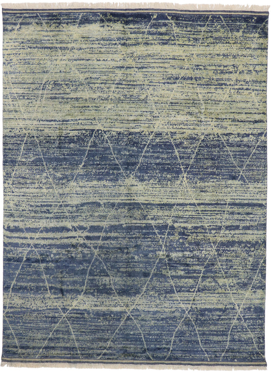 9 x 12 Contemporary Moroccan Rug 30543