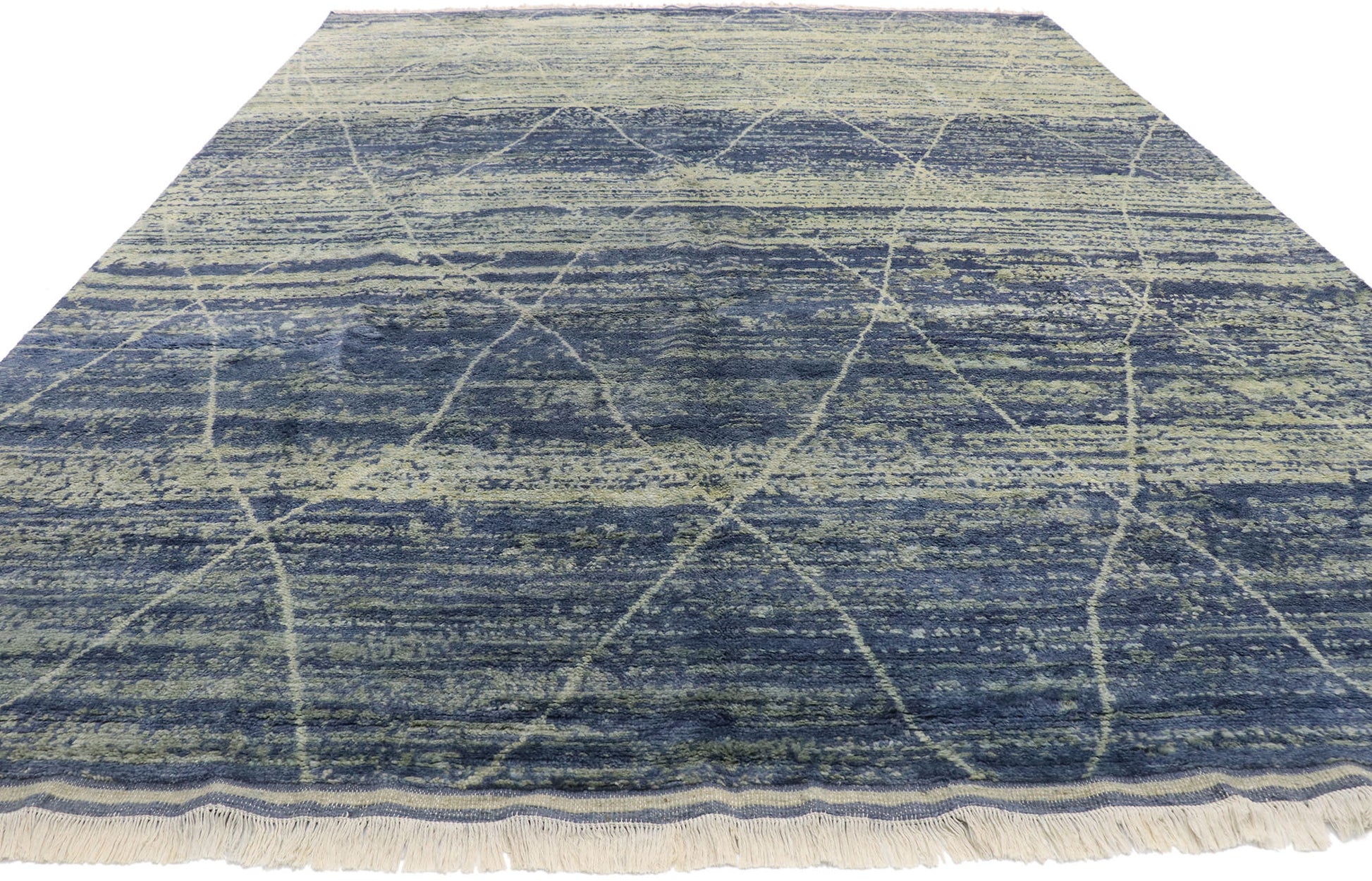 9 x 12 Contemporary Moroccan Rug 30543
