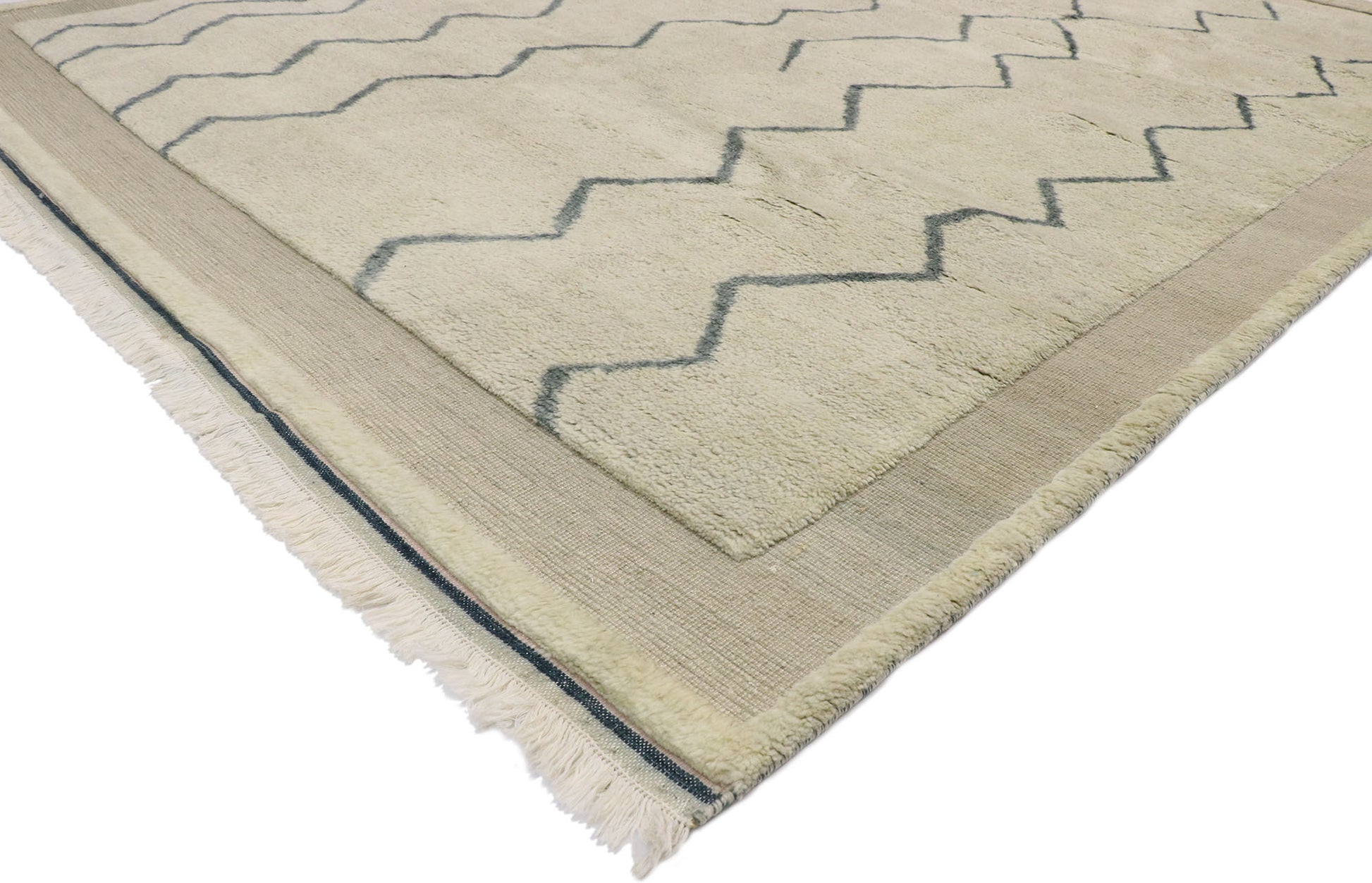 8 x 10 Contemporary Moroccan Souf Rug 30544