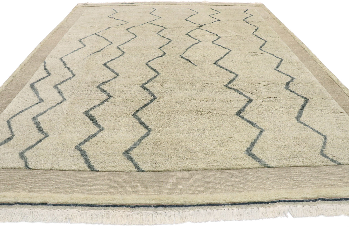 8 x 10 Contemporary Moroccan Souf Rug 30544