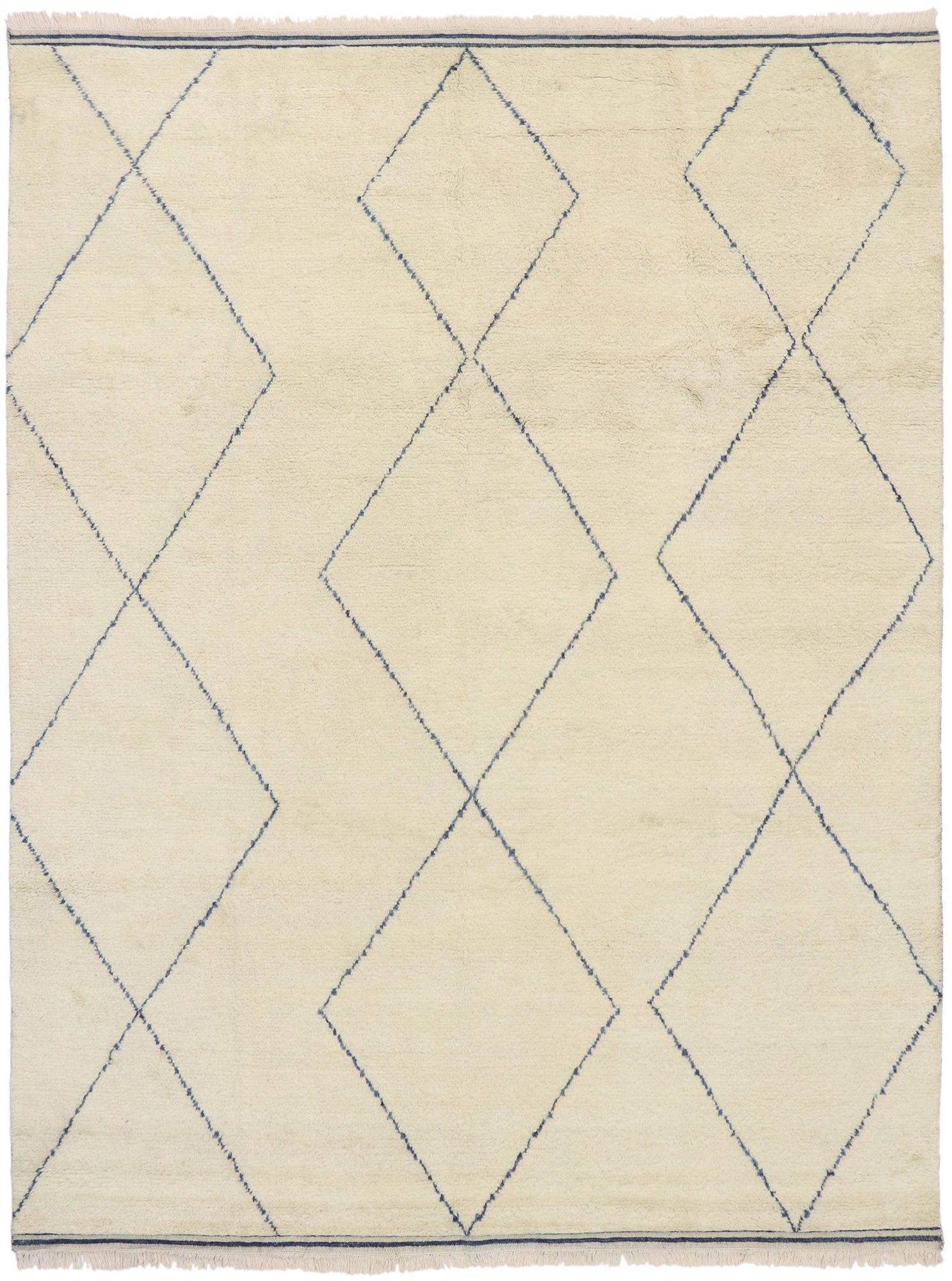 9 x 12 Organic Modern Moroccan Rug 30545