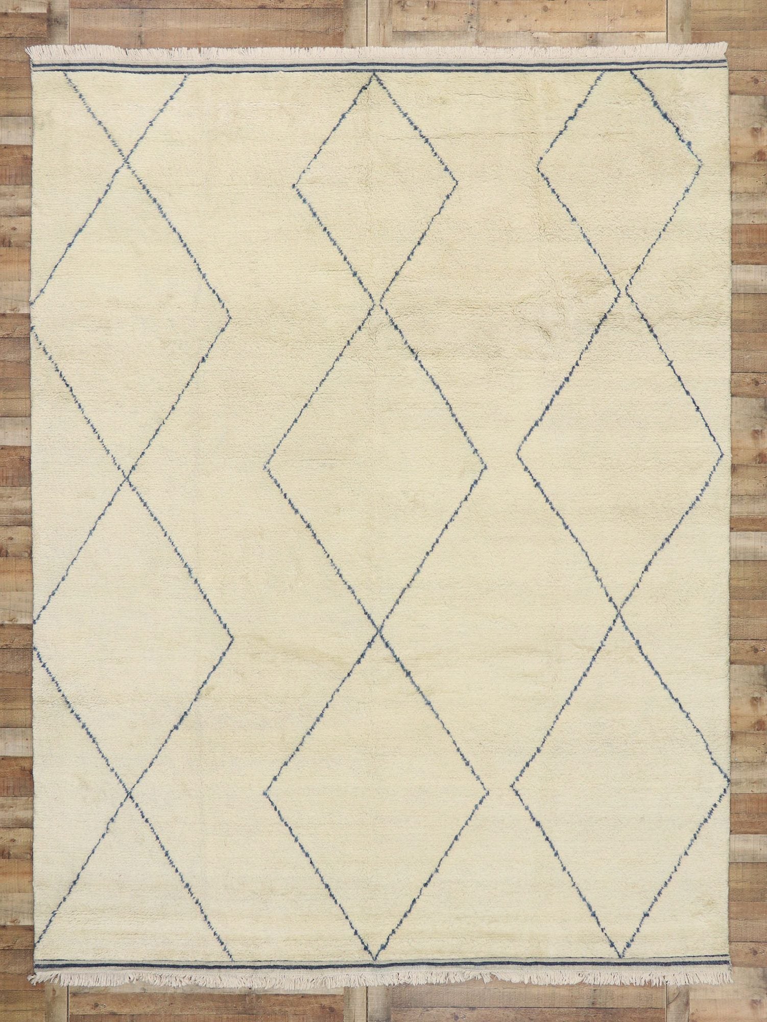 9 x 12 Organic Modern Moroccan Rug 30545