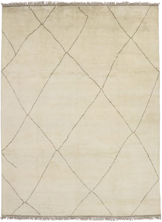 10 x 14 Neutral Moroccan Rug 30546