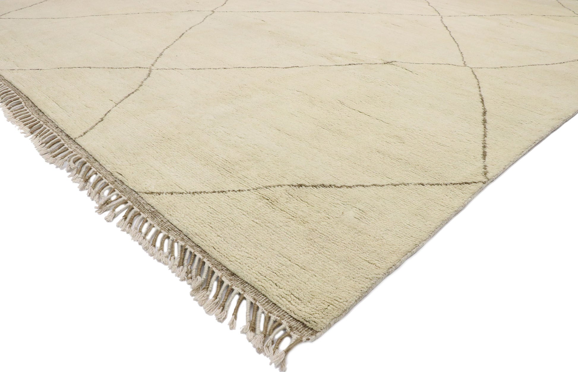 10 x 14 Neutral Moroccan Rug 30546