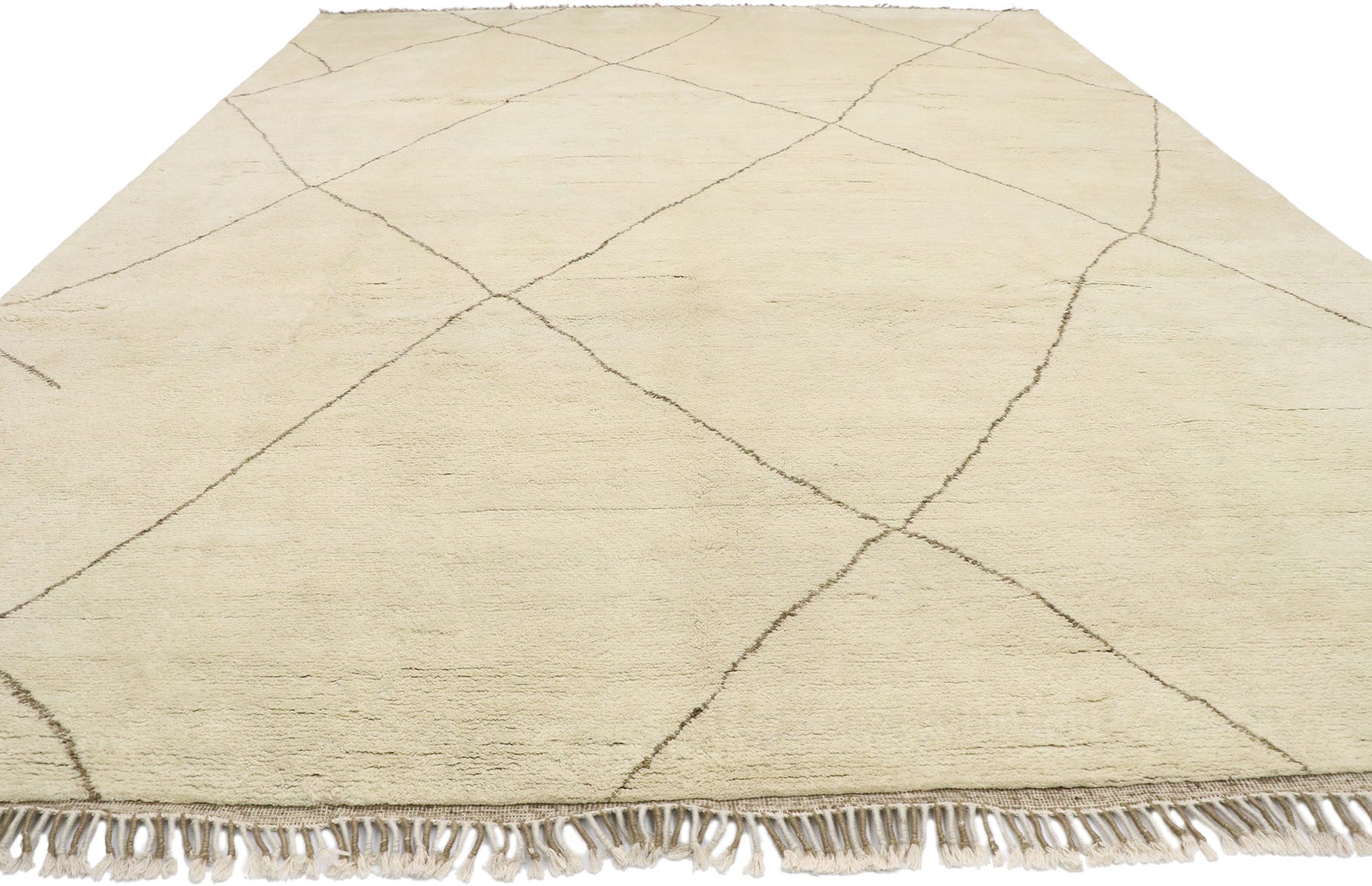 10 x 14 Neutral Moroccan Rug 30546