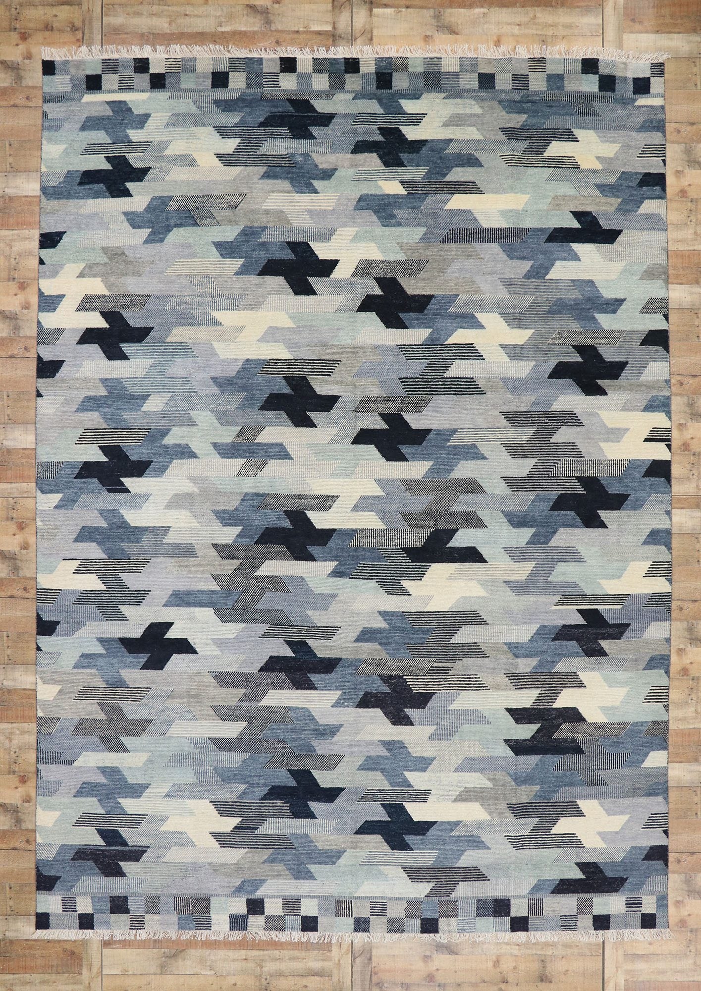 10 x 14 Contemporary Moroccan Rug 30547