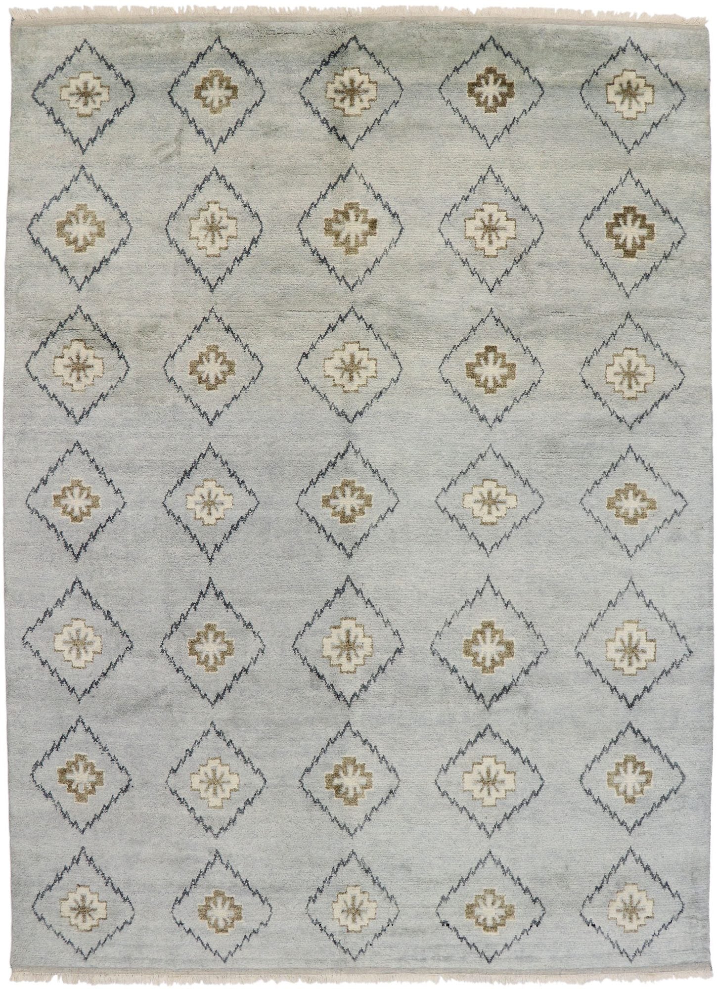 10 x 14 Contemporary Moroccan Rug 30554