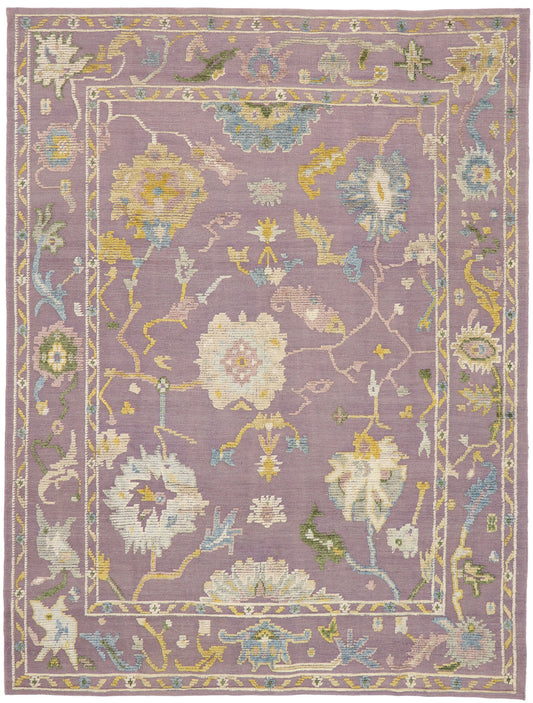 9 x 12 Oushak High-Low Rug 30555