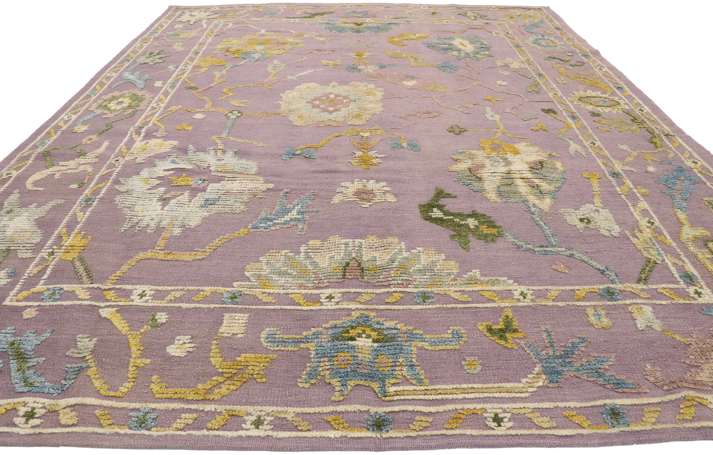 9 x 12 Oushak High-Low Rug 30555