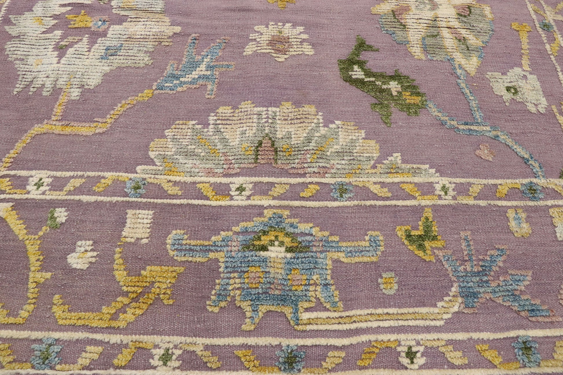 9 x 12 Oushak High-Low Rug 30555