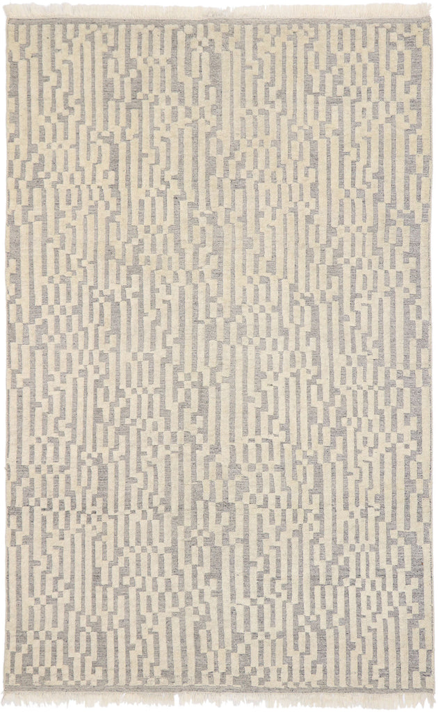 6 x 9 Contemporary Moroccan Kilim Souf Rug 30560