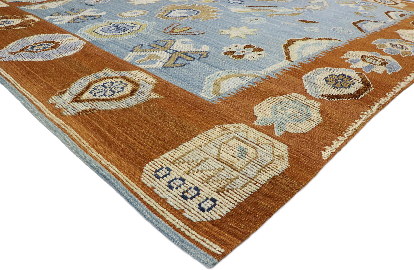 10 x 13 Contemporary Indian Kilim Souf Rug 30565