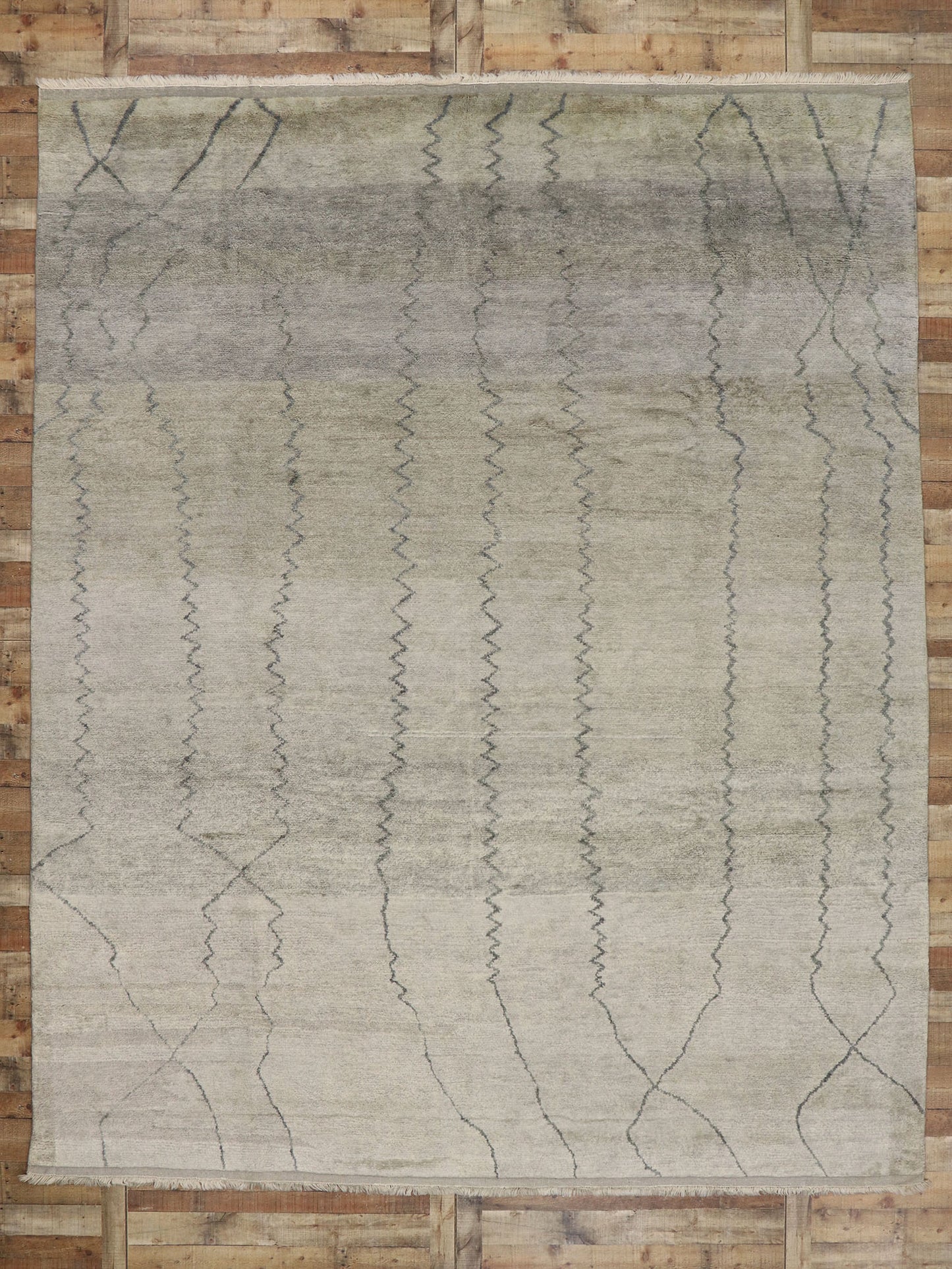 11 x 13 Contemporary Moroccan Rug 30571