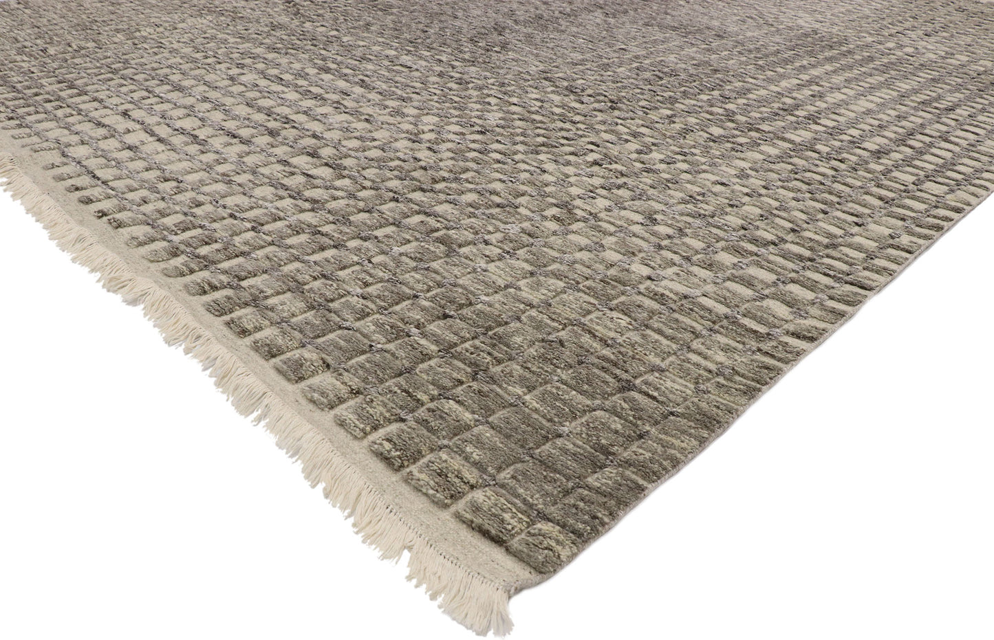 9 x 12 Contemporary Moroccan Souf Rug 30579