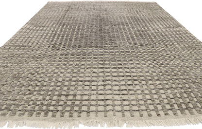 9 x 12 Contemporary Moroccan Souf Rug 30579