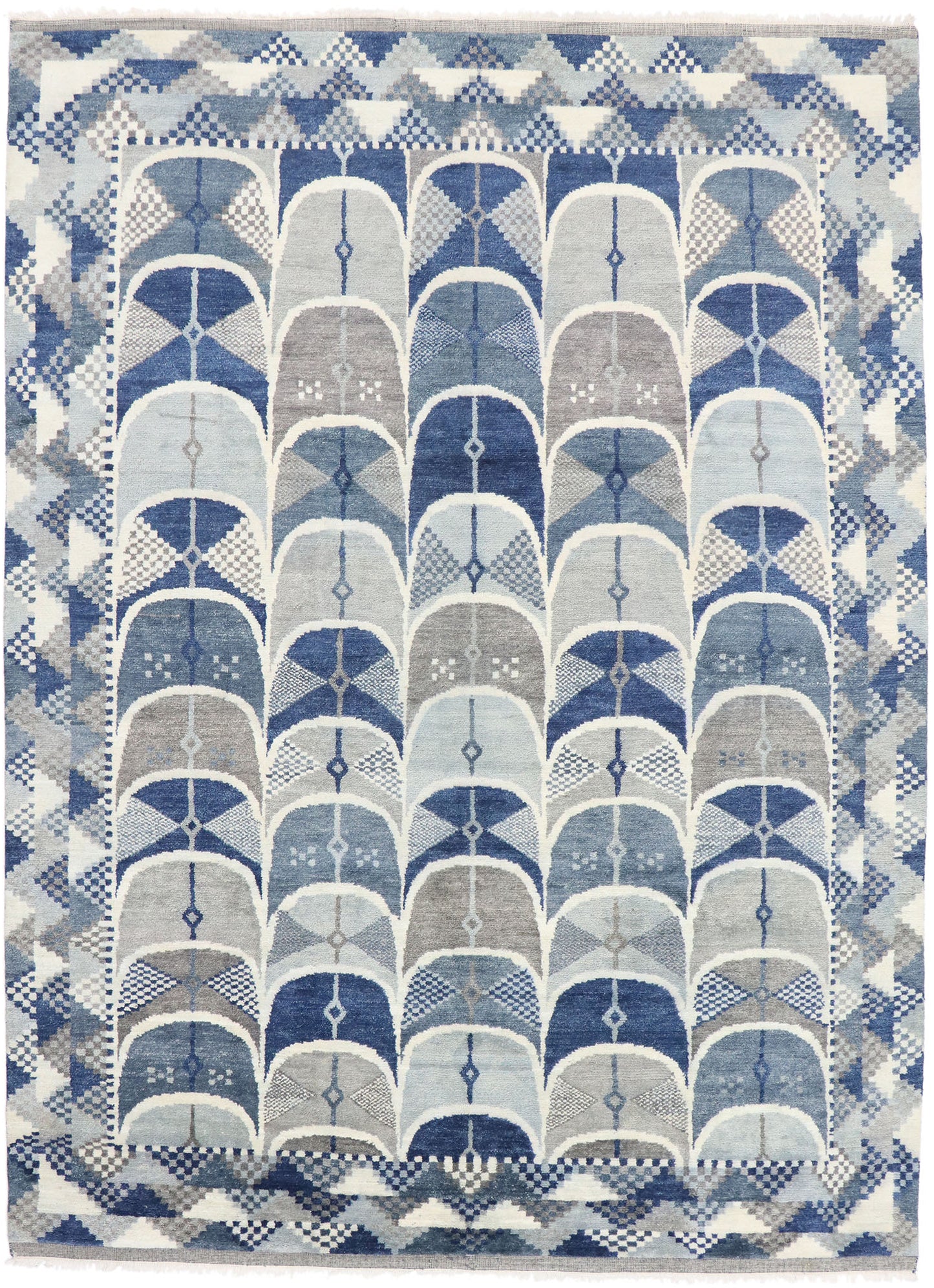 10 x 14 Contemporary Moroccan Rug 30580
