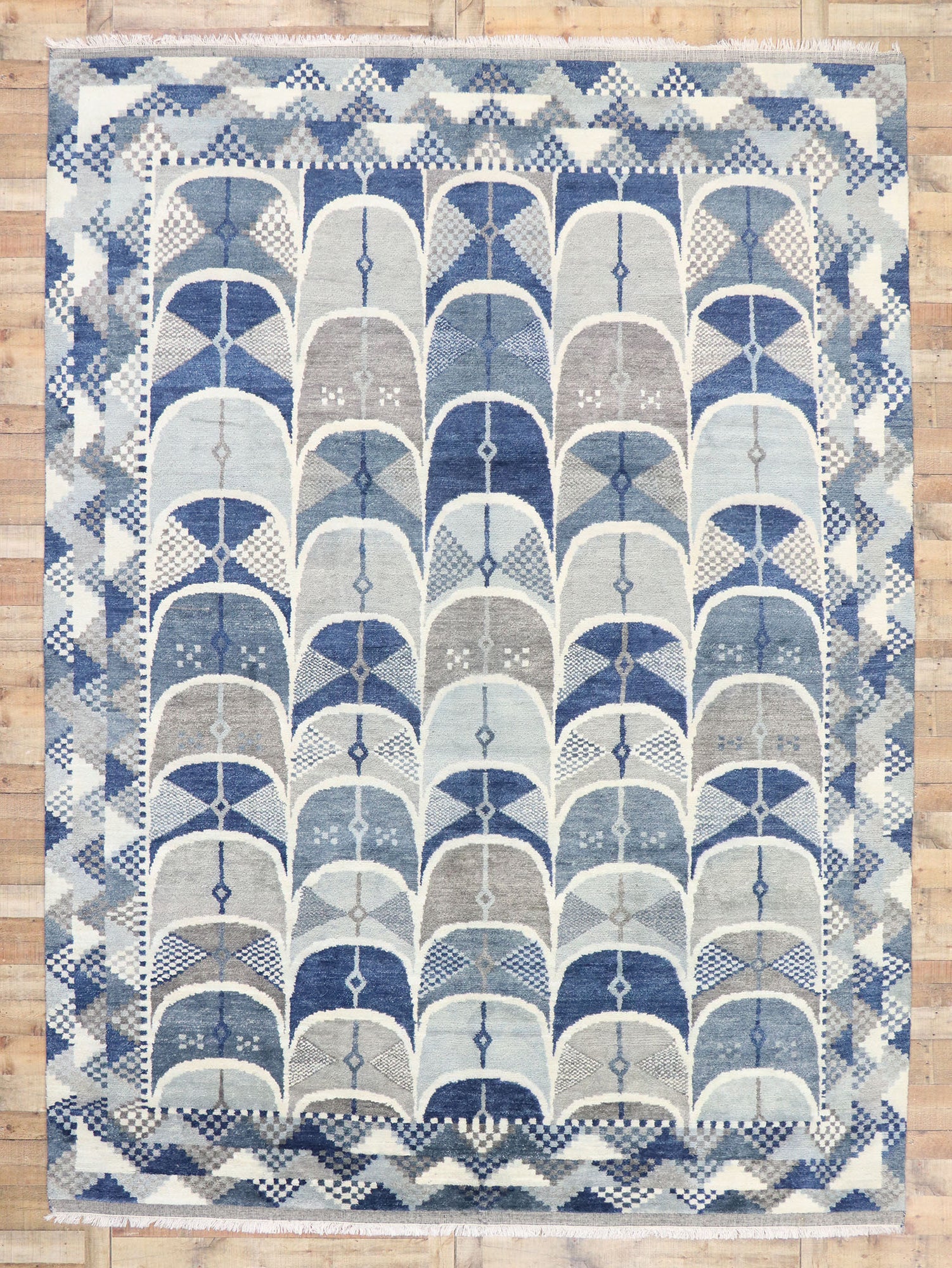 10 x 14 Contemporary Moroccan Rug 30580