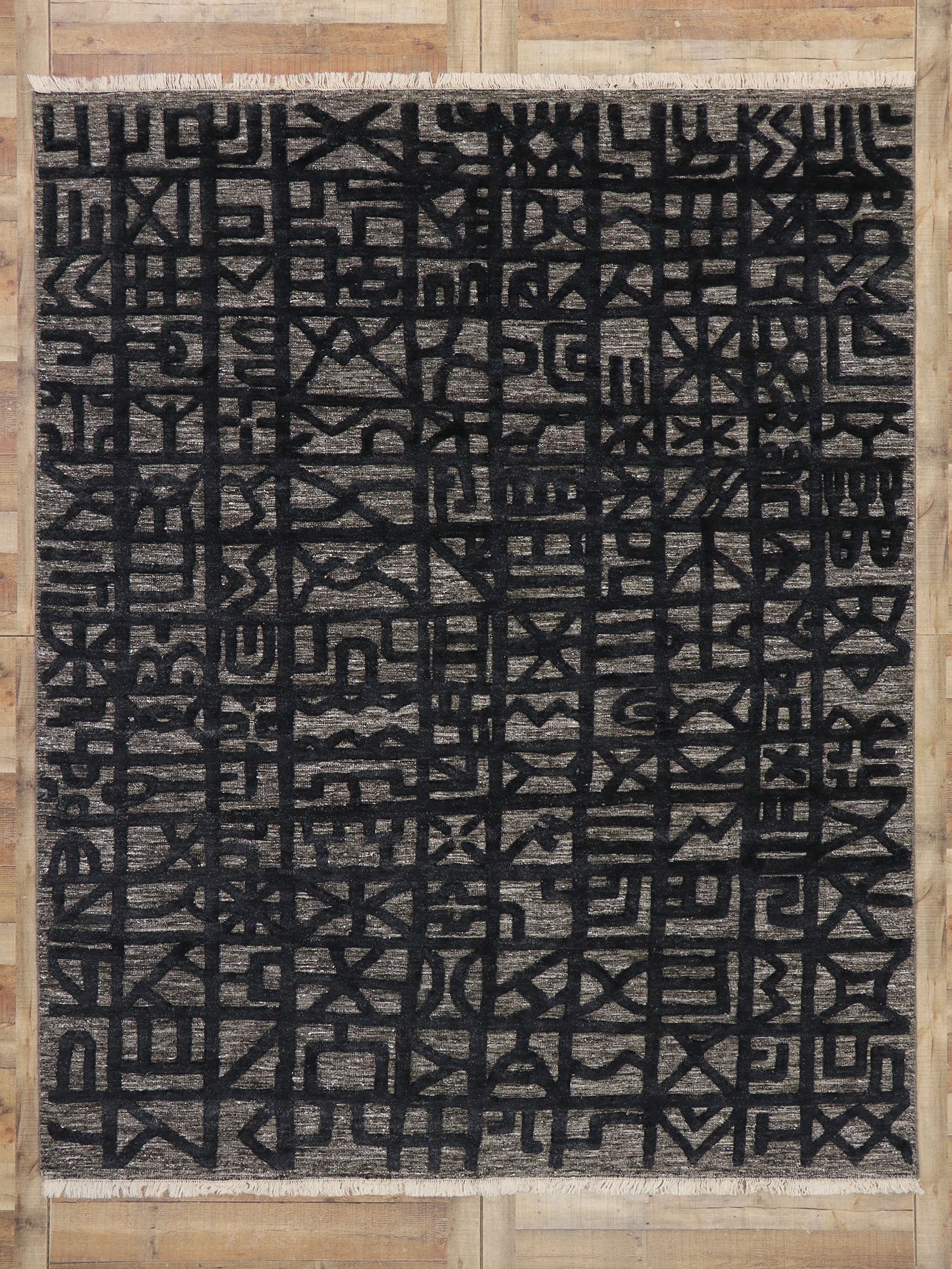 8 x 10 Contemporary Moroccan Souf Rug 30582