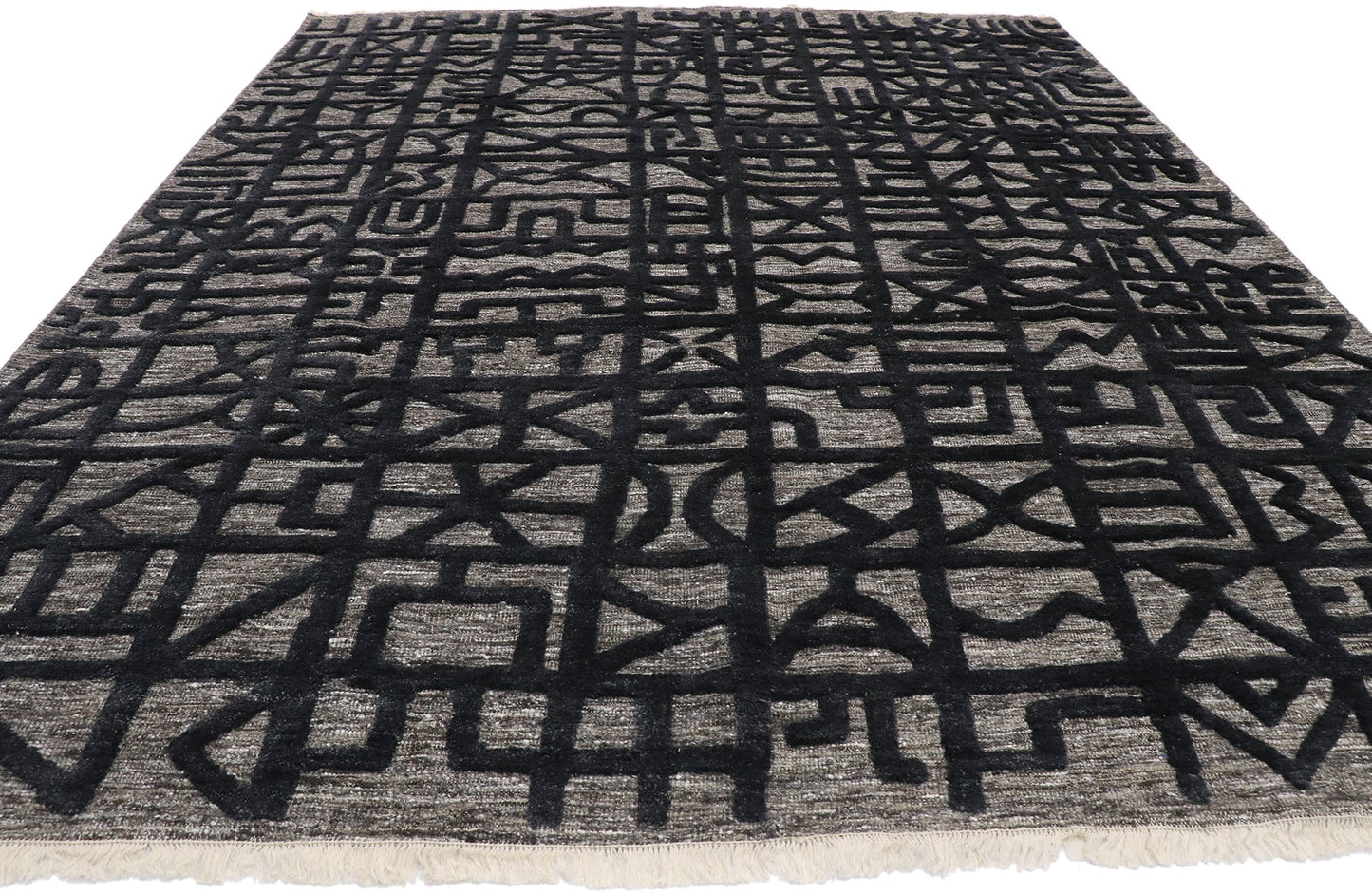 8 x 10 Contemporary Moroccan Souf Rug 30582