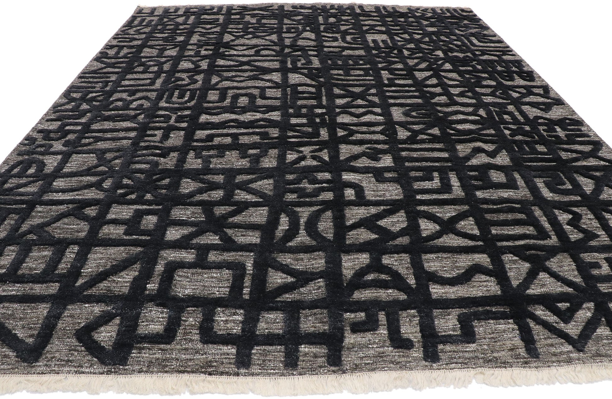 8 x 10 Contemporary Moroccan Souf Rug 30582