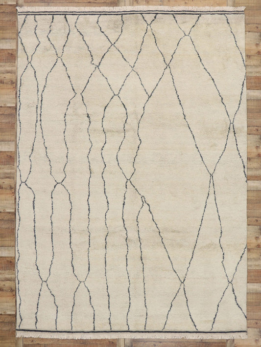 9 x 13 Contemporary Moroccan Rug 30586