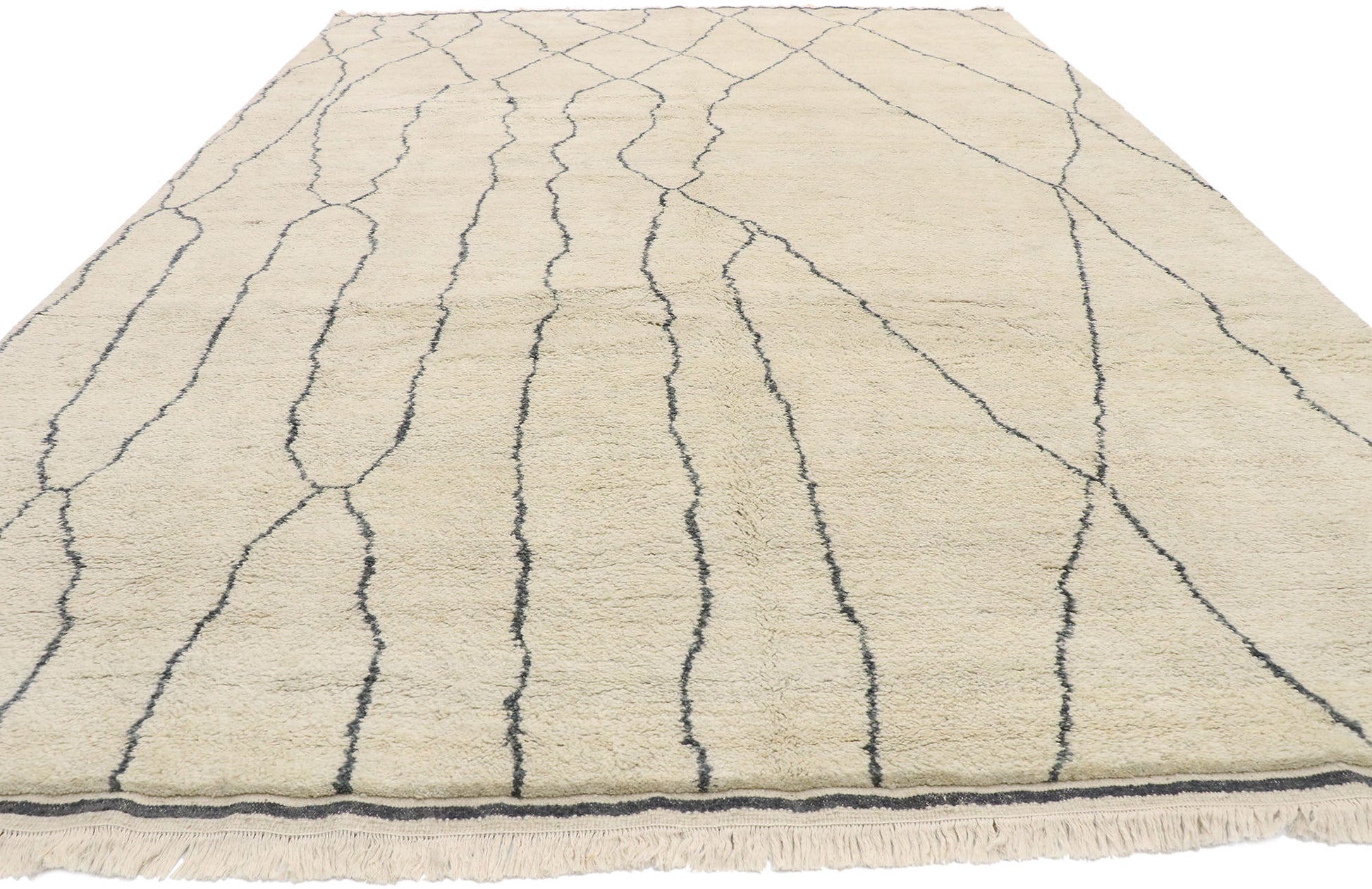 9 x 13 Contemporary Moroccan Rug 30586